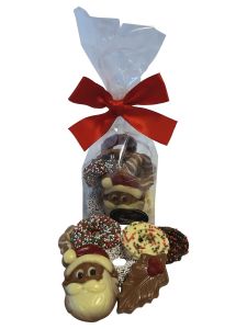 Zakje kerst chocolade 150 gram