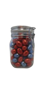 Weckpot met eitjes