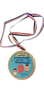 Chocolade medaille B