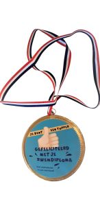 Chocolade medaille zwemdiploma