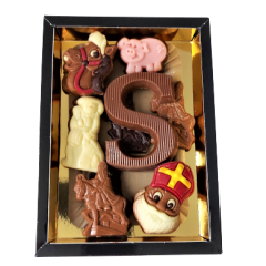 Vensterdoos sint chocolade 