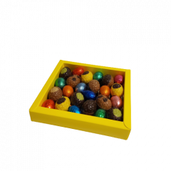 Eitjes mix in vensterdoosje