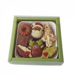 schaaltje kerst chocolade