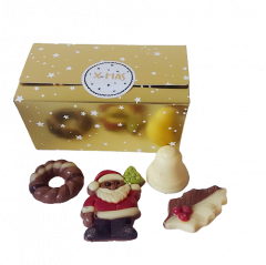 Doosje met kerst chocolade