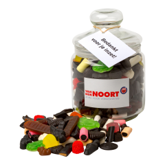 Snoeppot 1,5 liter met uw logo