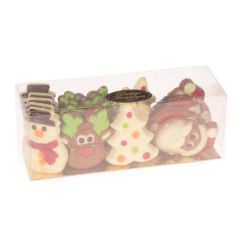 Vensterdoos kerstchocolade