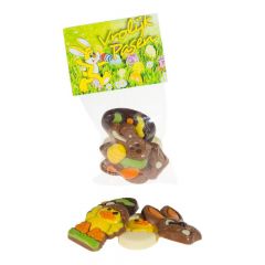 Paaschocolade met kaartje