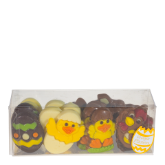 Vensterdoos paaschocolade