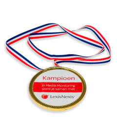 Logo chocolade medaille
