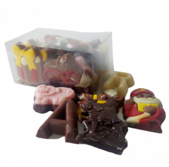Vensterdoosje sint chocolade