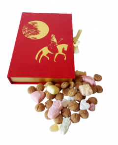 Het boek van sinterklaas met strooigoed