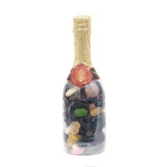 Champagnefles drop en snoep