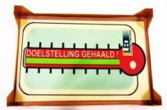 Chocolade tablet met logo