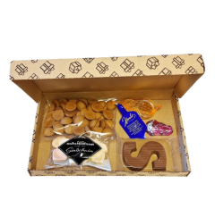 Brievenbus doosje met Sint lekkernijen