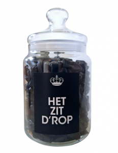Droppot "het zit d'rop "