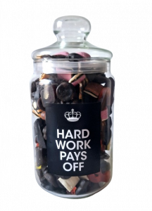 Droppot "HARD WORK PAYS OFF"