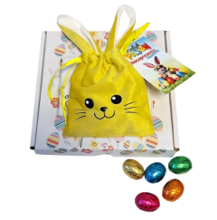 Flappie  met eitjes in verzenddoosje