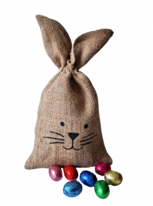 Bunny jute zakje