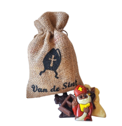 Jute zakje " Coco" heerlijke Cocolade
