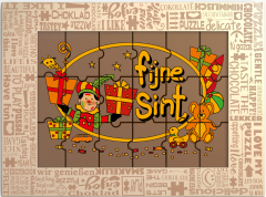 Sinterklaaspuzzel fijne sint