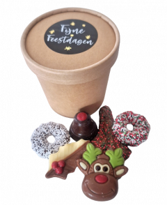 FSC beker kerst chocolade