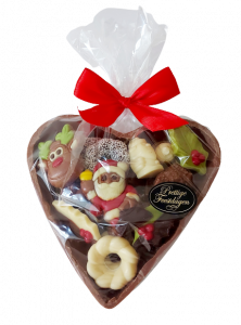 Gevuld chocolade hart