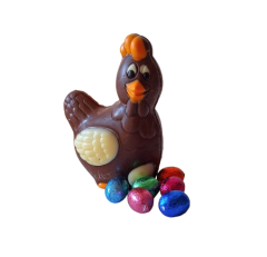 Chocolade kip met eitjes