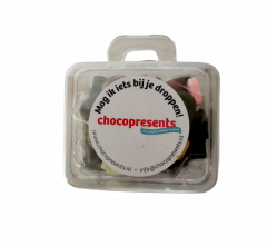 Kofferte drop met uw logo