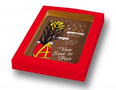 Sint chocolade tablet
