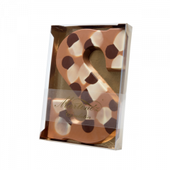 Hazelnootpraline letter melk