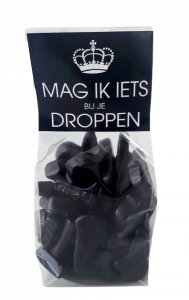 Zakje drop "Mag ik iet bij je droppen