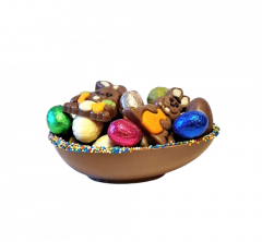Eierschaal mix chocolade 