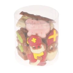 Sint chocolade in koker