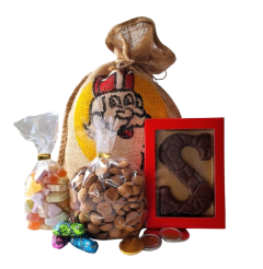 Sint jute zak "Diego"