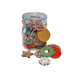 Beugel pot met kransjes