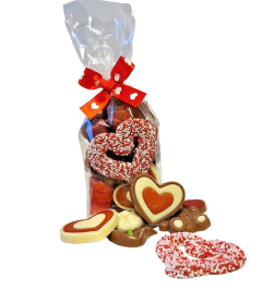Zakje love chocolade